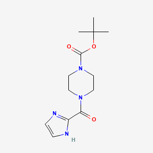 tert-butyl 4-(1H-imidazole-2-carbonyl)piperazine-1-carboxylate