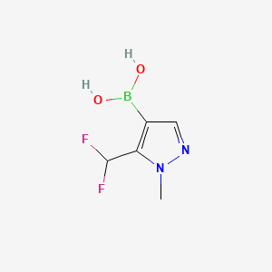 (5-(Difluoromethyl)-1-methyl-1H-pyrazol-4-yl)boronic acid