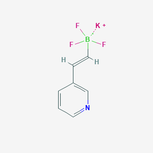 Potassium (E)-trifluoro(2-(pyridin-3-yl)vinyl)borate