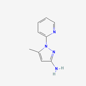 5-methyl-1-(pyridin-2-yl)-1H-pyrazol-3-amine