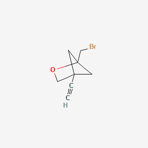 1-(Bromomethyl)-4-ethynyl-2-oxabicyclo[2.1.1]hexane