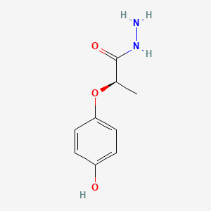 (2R)-2-(4-hydroxyphenoxy)propanehydrazide