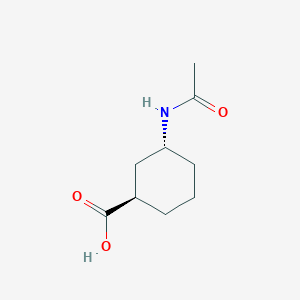 (1R,3R)-3-acetamidocyclohexane-1-carboxylic acid