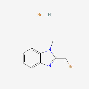 B1345287 2-(Bromomethyl)-1-methyl-1H-benzimidazole hydrobromide CAS No. 934570-40-8