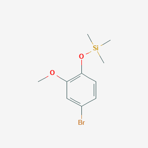 4-Bromoguaiacol, TMS derivative