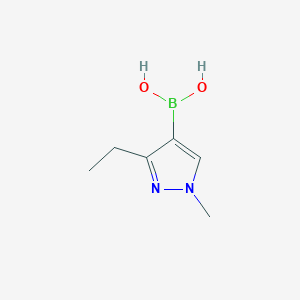 (3-ethyl-1-methyl-1H-pyrazol-4-yl)boronic acid