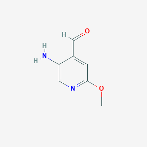 5-Amino-2-methoxyisonicotinaldehyde