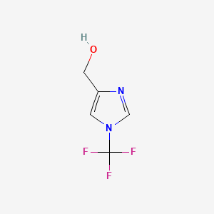 [1-(trifluoromethyl)-1H-imidazol-4-yl]methanol