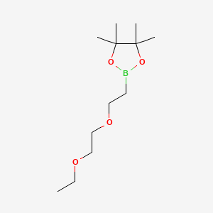 2-(2-(2-Ethoxyethoxy)ethyl)-4,4,5,5-tetramethyl-1,3,2-dioxaborolane