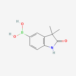 molecular formula C10H12BNO3 B13453061 (3,3-Dimethyl-2-oxoindolin-5-YL)boronic acid 