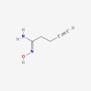 N'-hydroxypent-4-ynimidamide