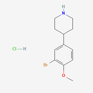 4-(3-Bromo-4-methoxyphenyl)piperidine hydrochloride