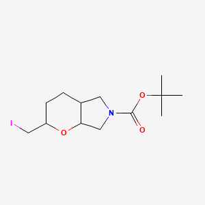 tert-butyl 2-(iodomethyl)-octahydropyrano[2,3-c]pyrrole-6-carboxylate, Mixture of diastereomers