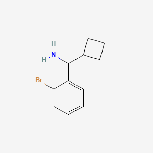 (2-Bromophenyl)(cyclobutyl)methanamine