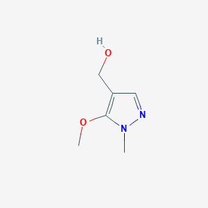 molecular formula C6H10N2O2 B13453460 (5-methoxy-1-methyl-1H-pyrazol-4-yl)methanol 