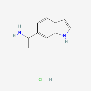 1-(1H-indol-6-yl)ethan-1-amine hydrochloride