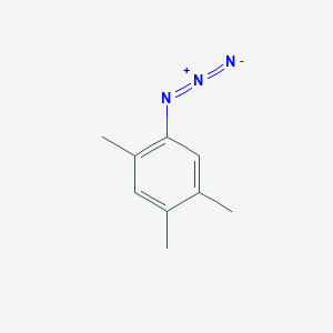 molecular formula C9H11N3 B134535 2,4,5-Trimethylphenyl azide CAS No. 147647-81-2