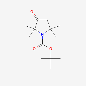 Tert-butyl 2,2,5,5-tetramethyl-3-oxopyrrolidine-1-carboxylate