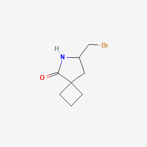 7-(Bromomethyl)-6-azaspiro[3.4]octan-5-one