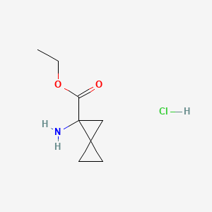 Ethyl 1-aminospiro[2.2]pentane-1-carboxylate hydrochloride