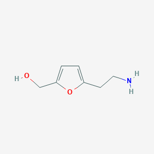 [5-(2-Aminoethyl)furan-2-yl]methanol