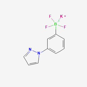 Potassium (3-(1H-pyrazol-1-yl)phenyl)trifluoroborate