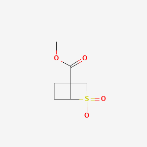 Methyl 2,2-dioxo-2lambda6-thiabicyclo[2.2.0]hexane-4-carboxylate