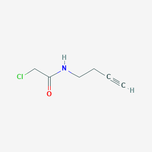 N-(but-3-yn-1-yl)-2-chloroacetamide