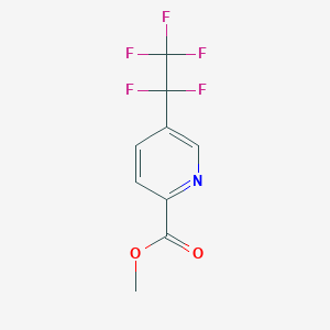 Methyl 5-(1,1,2,2,2-pentafluoroethyl)pyridine-2-carboxylate