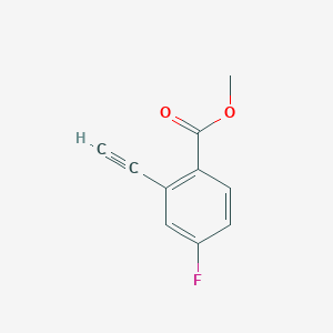 Methyl 2-ethynyl-4-fluorobenzoate