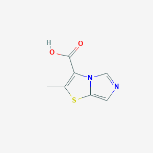 2-Methylimidazo[4,3-b][1,3]thiazole-3-carboxylicacid