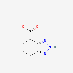 methyl 4,5,6,7-tetrahydro-1H-1,2,3-benzotriazole-4-carboxylate