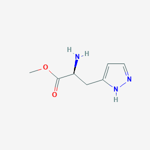 (S)-Methyl 2-amino-3-(1H-pyrazol-3-yl)propanoate