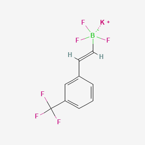 Potassium (E)-trifluoro(3-(trifluoromethyl)styryl)borate