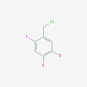 1-(Chloromethyl)-4,5-difluoro-2-iodobenzene