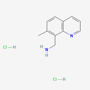 1-(7-Methylquinolin-8-yl)methanamine dihydrochloride