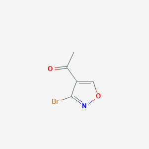 1-(3-Bromo-1,2-oxazol-4-yl)ethan-1-one