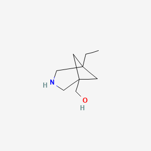 {5-Ethyl-3-azabicyclo[3.1.1]heptan-1-yl}methanol