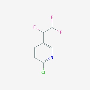 2-Chloro-5-(1,2,2-trifluoroethyl)pyridine