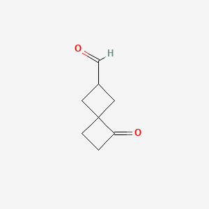 5-Oxospiro[3.3]heptane-2-carbaldehyde