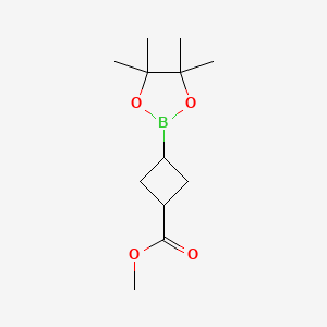 Methyl 3-(4,4,5,5-tetramethyl-1,3,2-dioxaborolan-2-yl)cyclobutanecarboxylate