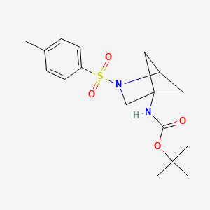 tert-butyl N-[2-(4-methylbenzenesulfonyl)-2-azabicyclo[2.1.1]hexan-4-yl]carbamate