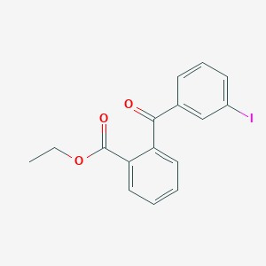 2-Ethoxycarbonyl-3'-iodobenzophenone