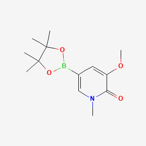 3-Methoxy-1-methyl-5-(4,4,5,5-tetramethyl-1,3,2-dioxaborolan-2-yl)-1,2-dihydropyridin-2-one