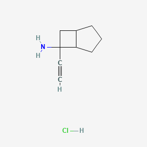 6-Ethynylbicyclo[3.2.0]heptan-6-amine hydrochloride