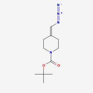 Tert-butyl 4-(azidomethylidene)piperidine-1-carboxylate