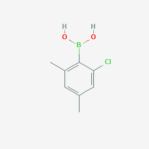 molecular formula C8H10BClO2 B13454292 (2-Chloro-4,6-dimethylphenyl)boronic acid 