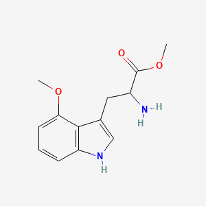 methyl 2-amino-3-(4-methoxy-1H-indol-3-yl)propanoate