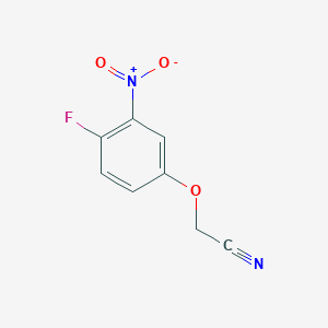 2-(4-Fluoro-3-nitrophenoxy)acetonitrile