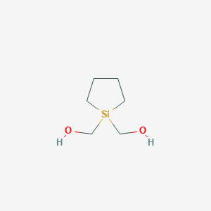 [1-(Hydroxymethyl)silolan-1-yl]methanol